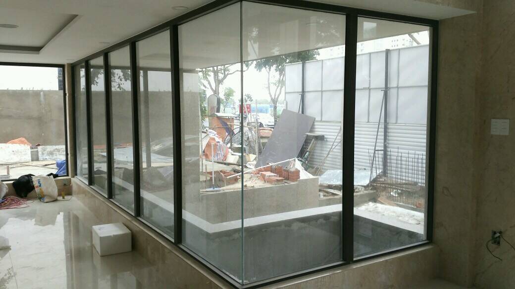 vách nhôm kính Xingfa cho biệt thự